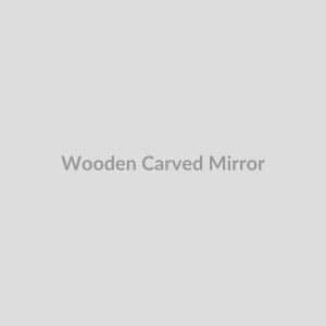 Wooden Carved Mirror - SKU #WCM-001